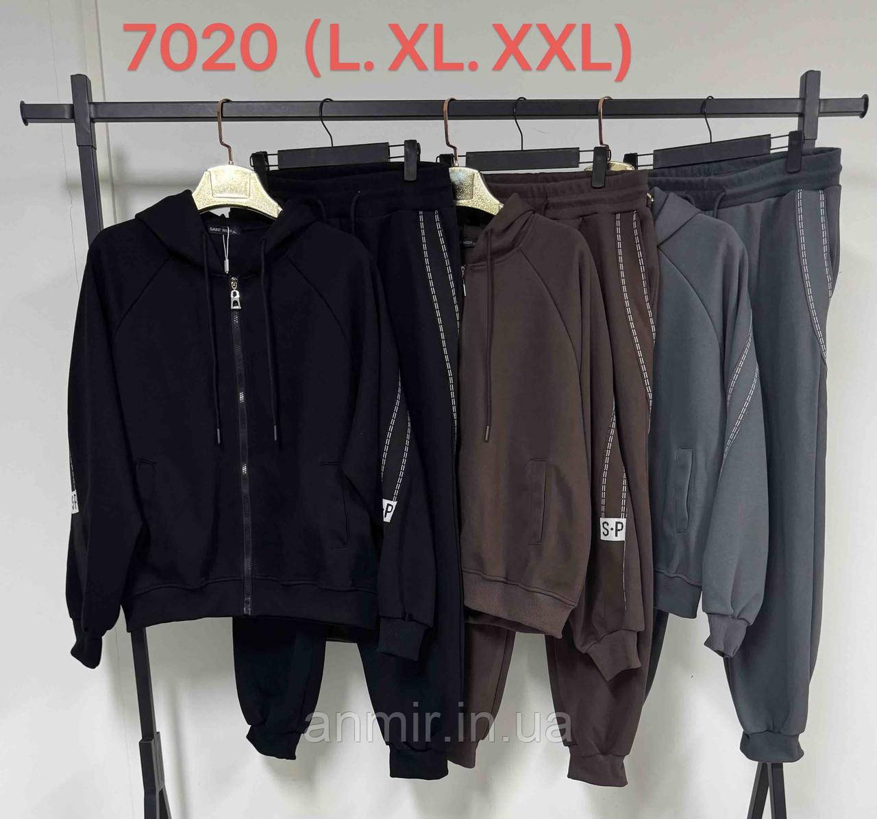 Жіночий спортивний костюм на блискавці з капюшоном тринитка норма 46-50, колір уточнюйте під час замовлення