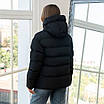 Куртка жіноча зимова 46-48, 50-52  чорний, фото 6