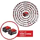 Акумулятори Einhell 2 шт 18V PXC Twinpack 5.2 Ah (4511526), фото 10
