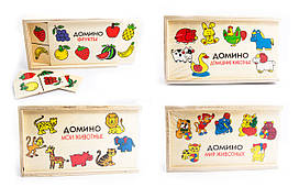 Дитяче дерев'яне доміно