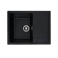 Гранитная мойка для кухни VALESO INTENSO 6550 матовая Черная