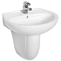 M1115500U IDOL Раковина 55см, з 1 отв.під зміш., з переливом, білий глянець (1 сорт)