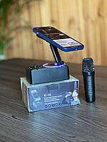 Підставка на телефон з бездротовою зарядкою та колонкою з мікрофоном