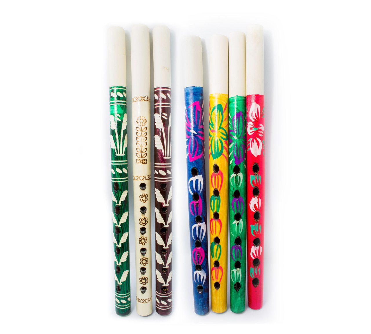 Дитячі музичні дерев'яні дудки сопілки ручна робота великі, фото 1