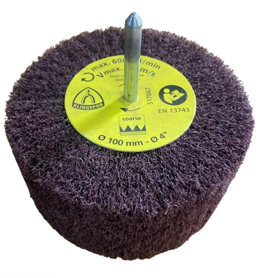 Пелюсткова головка для шліфуванна NFS 600 100x50x6 Klingspor, фото 1