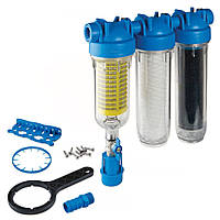 Фільтр для води Atlas Filtri HYDRA RAINMASTER TRIO 1/2 (латунь) + картриджі RAH, FA, LA KIT (RA6095214)