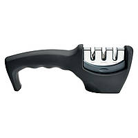 Точило для ножів Vinzer 50530, 3 в 1 ручне універсальне для кухонних ножів