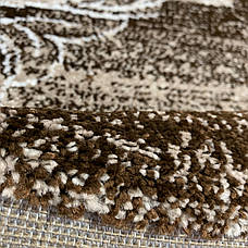 Приліжковий килим 0,80х1,50 "Бежевий вензель" Cappuccino 16009/12, фото 4