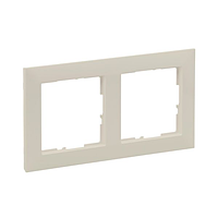 SUNO Рамка 2-постова, колір Слонова кістка