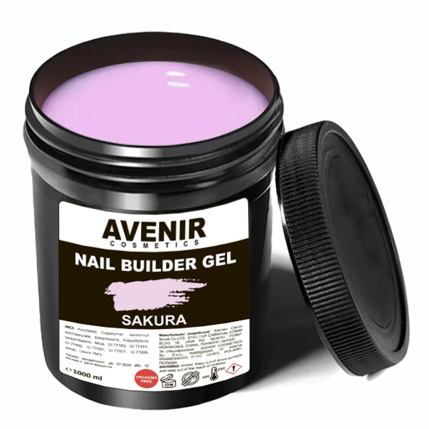 Гель для нарощування Avenir Sakura Сакура 1 кг