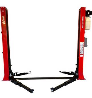 Гідравлічний двостійковий підйомник Mell Pro ST4000E PRO 4000 кг для автосервісу
