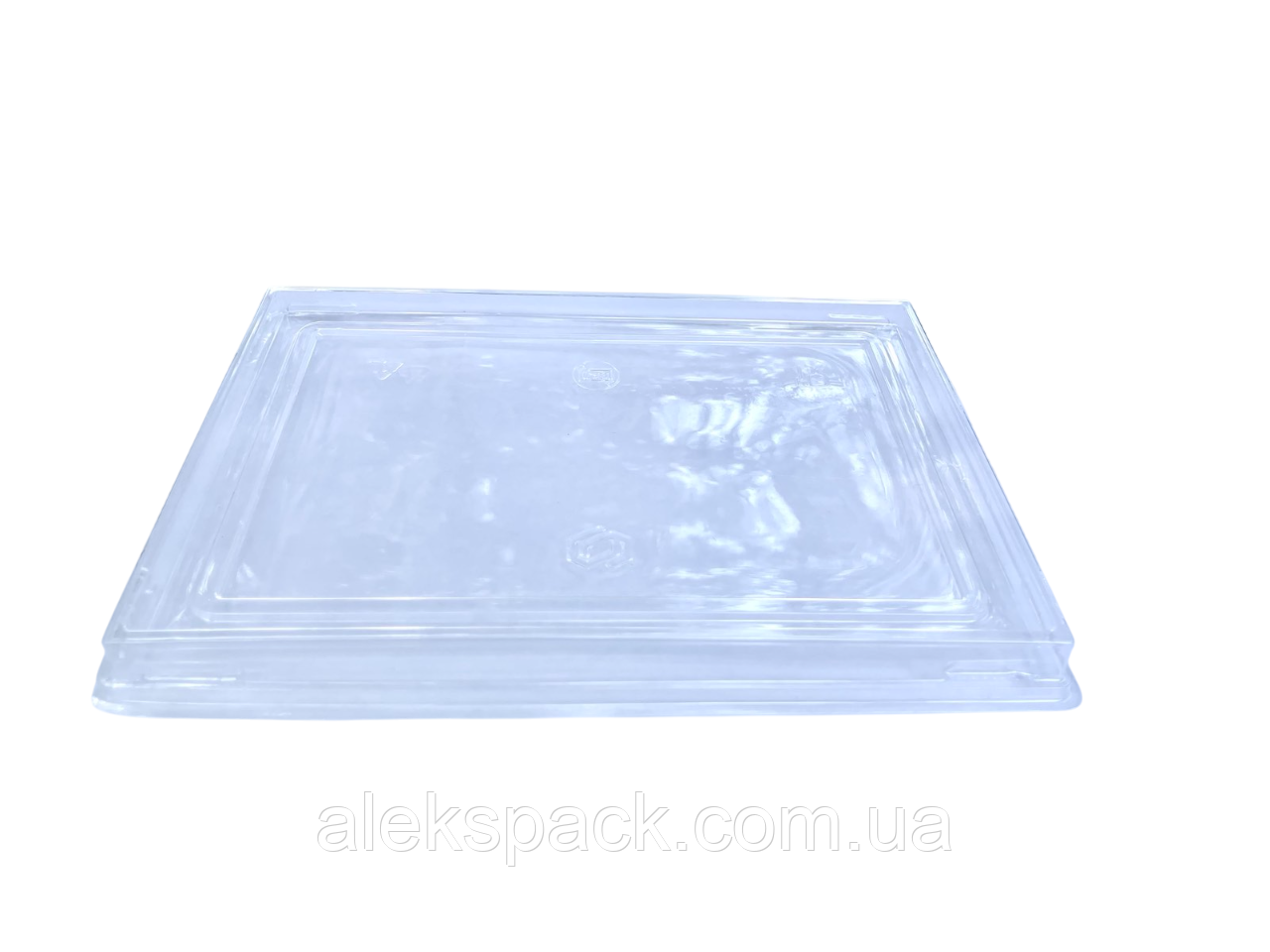 Кришка на конт. прямокутний 150*100*45 700 мл ПЕТ 50/300 ящ ст, фото 1