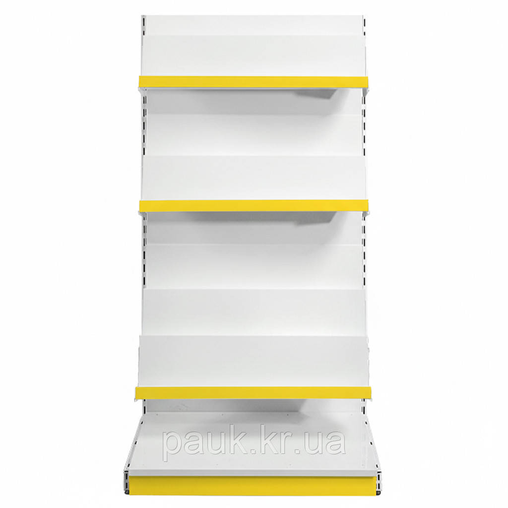 Книжковий стелаж 1600х750 мм, приставний стелаж для книг, металевий стелаж для книг, стелаж для газет, стелаж для преси, фото 1