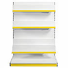 Стелаж для книг, газет, журналів 1600*1200 мм, приставний стелаж торговий, стелаж для книжок в магазин, торговий книжковий стелаж, фото 6