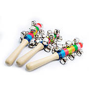 Дерев'яна іграшка брязкальце у вигляді світлофора