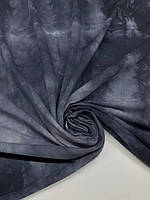 Тканина двунитка петля варена, 95% бавовна, колір: сірий, 275 г/м2, 180 см