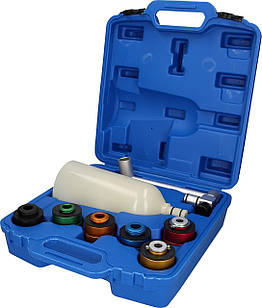 Воронка для заливки масла в двигун а / м з адаптерами, 8пр., В кейсі