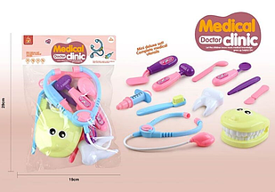 Дитячий набір лікаря на 11 елементів