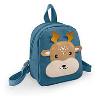 Дитячий рюкзак Evo-Kids Small Deer Blue (арт. 2418-20 Blue Deer)