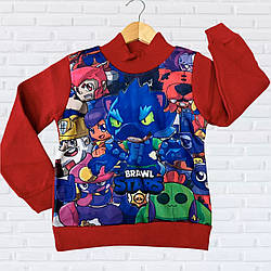 Дитячий батник з горлом на флісі для хлопчика "Туреччина" Розміри: 86,92,98,104 см (38283)