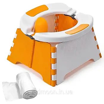 Портативний складний горщик для дітей / Дорожній туалет для дітей / Дитячий горщик / Дорожній горщик дитячий