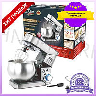 Планетарний міксер Zepline із нержавіючої сталі 3500 Вт 6л тістоміс кухонний комбайн для випічки