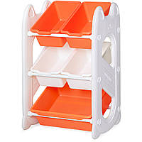 Стелаж Mealux Coral Mini Orange (арт. KD-E021 Orange)