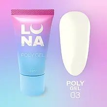 Полігель для нарощування Poly Gel №3 LUNAmoon