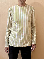 Футболка з довгим рукавом беж чоловіча White House