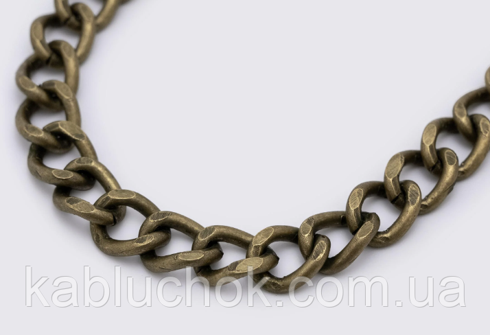 Ланцюг сумковий антик 10 мм, фото 1