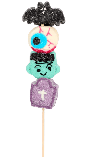 Набір маршмелоу на паличці Halloween Creepy Mallow Sticks, 1 шт 25 г., фото 4