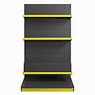 Стелаж книжковий 1600х950 мм, приставний стелаж для книг, стенд для книг, книжкова стійка, книжкова вітрина, стенд для журналів, фото 2