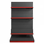 Стелаж книжковий 1600х950 мм, приставний стелаж для книг, стенд для книг, книжкова стійка, книжкова вітрина, стенд для журналів, фото 6