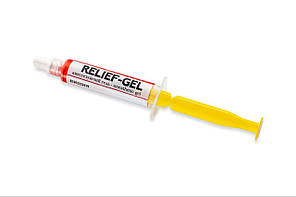 Реліф-гель, аплікаційна місцева анестезія, шприц 5мл, тм ДіДент