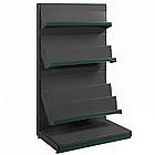 Стелаж книжковий 1600х950 мм, приставний стелаж для книг, стенд для книг, книжкова стійка, книжкова вітрина, стенд для журналів, фото 7