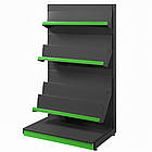 Стелаж книжковий 1600х950 мм, приставний стелаж для книг, стенд для книг, книжкова стійка, книжкова вітрина, стенд для журналів, фото 8