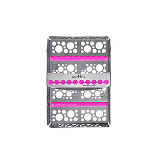 Касета для стерилізації  (10 інструментів) SIM-80/c/10 рожева