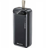 Портативний акумулятор AWEI 30000mah PA12 22.5W Повербанк для телефону Powerbank Зовнішній акумулятор