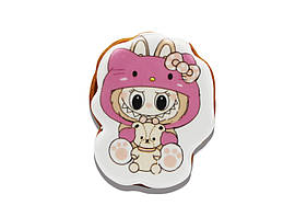 Пряник медово-імбирний з харчовим друком "Крафт Печиво" "Labubu - Лабубу Kitty " 45 г