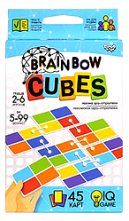 Гра карткова "Brainbow CUBES",  45 карт,  Danko Toys
