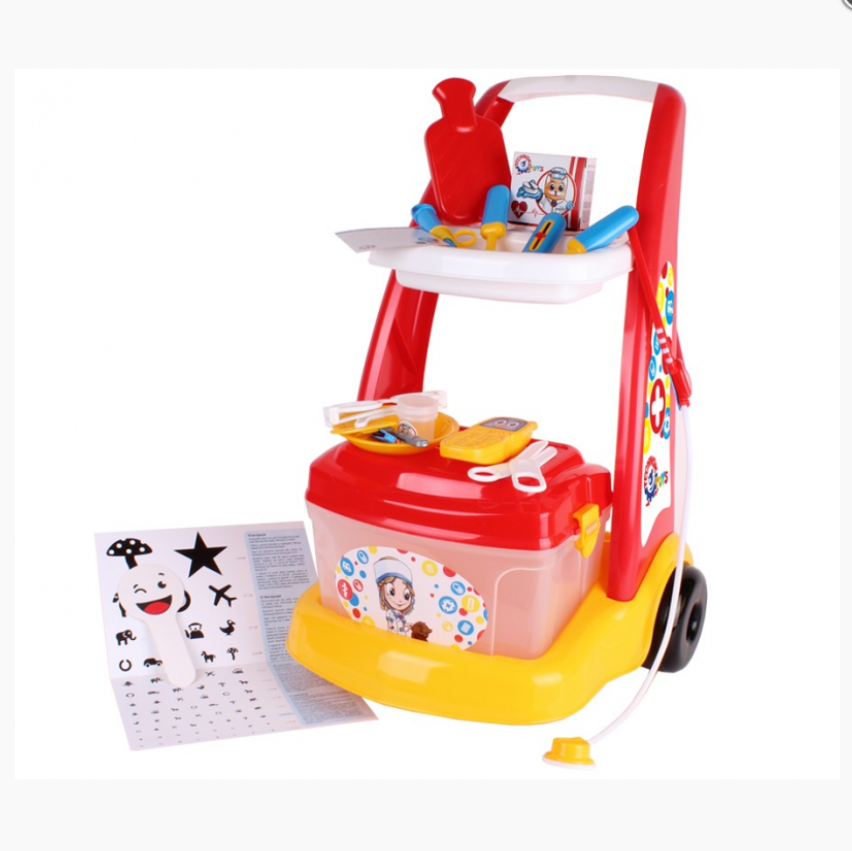 Дитячий набір лікаря Візок лікаря Технок, фото 1