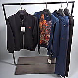 Чоловічий спортивний костюм HERMES CK10004 синій, фото 3