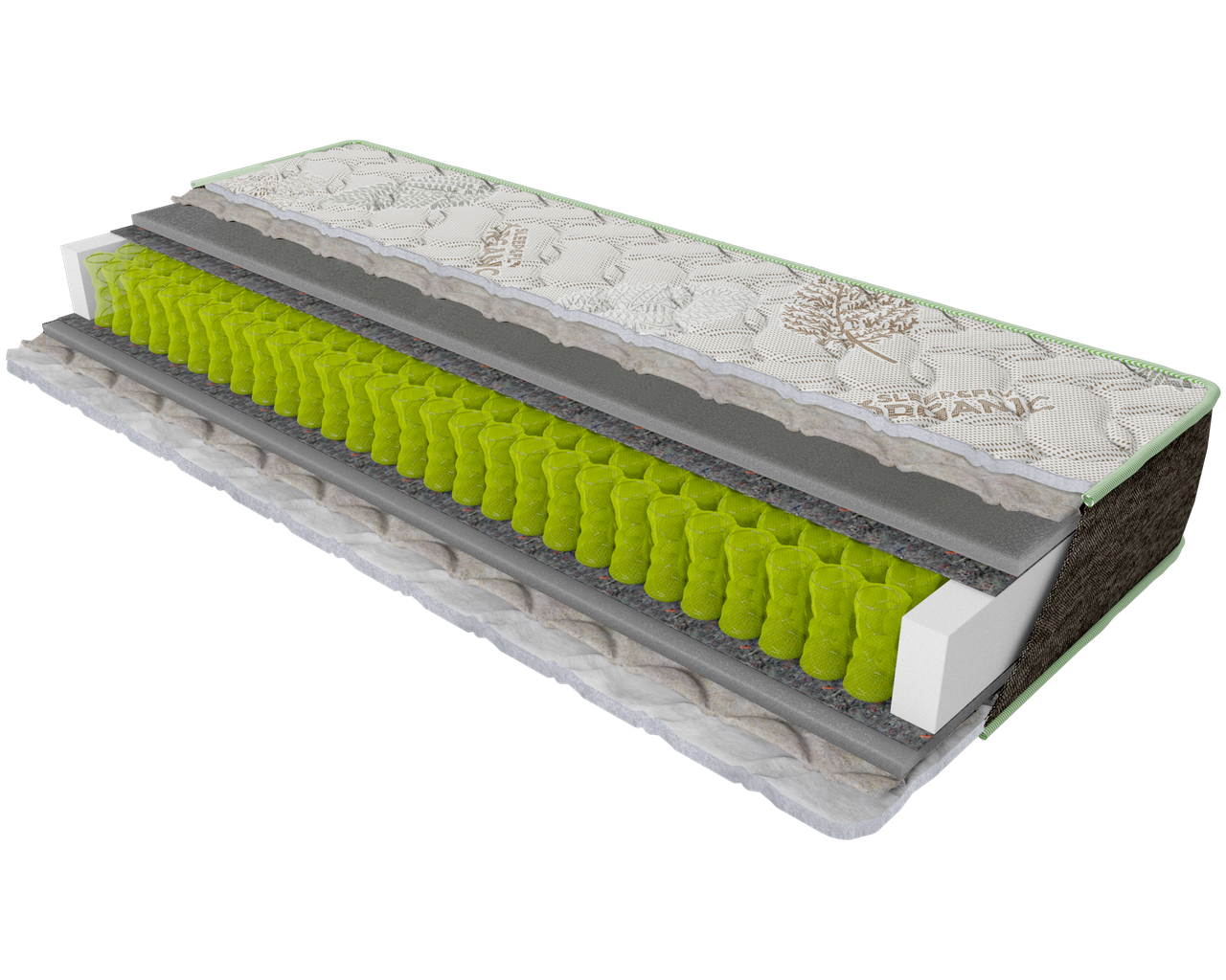 Матрац Epsilon 1400x1900 Sleep & Fly Organic EMM, фото 1