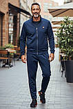 Чоловічий спортивний костюм HERMES CK10004 синій, фото 4