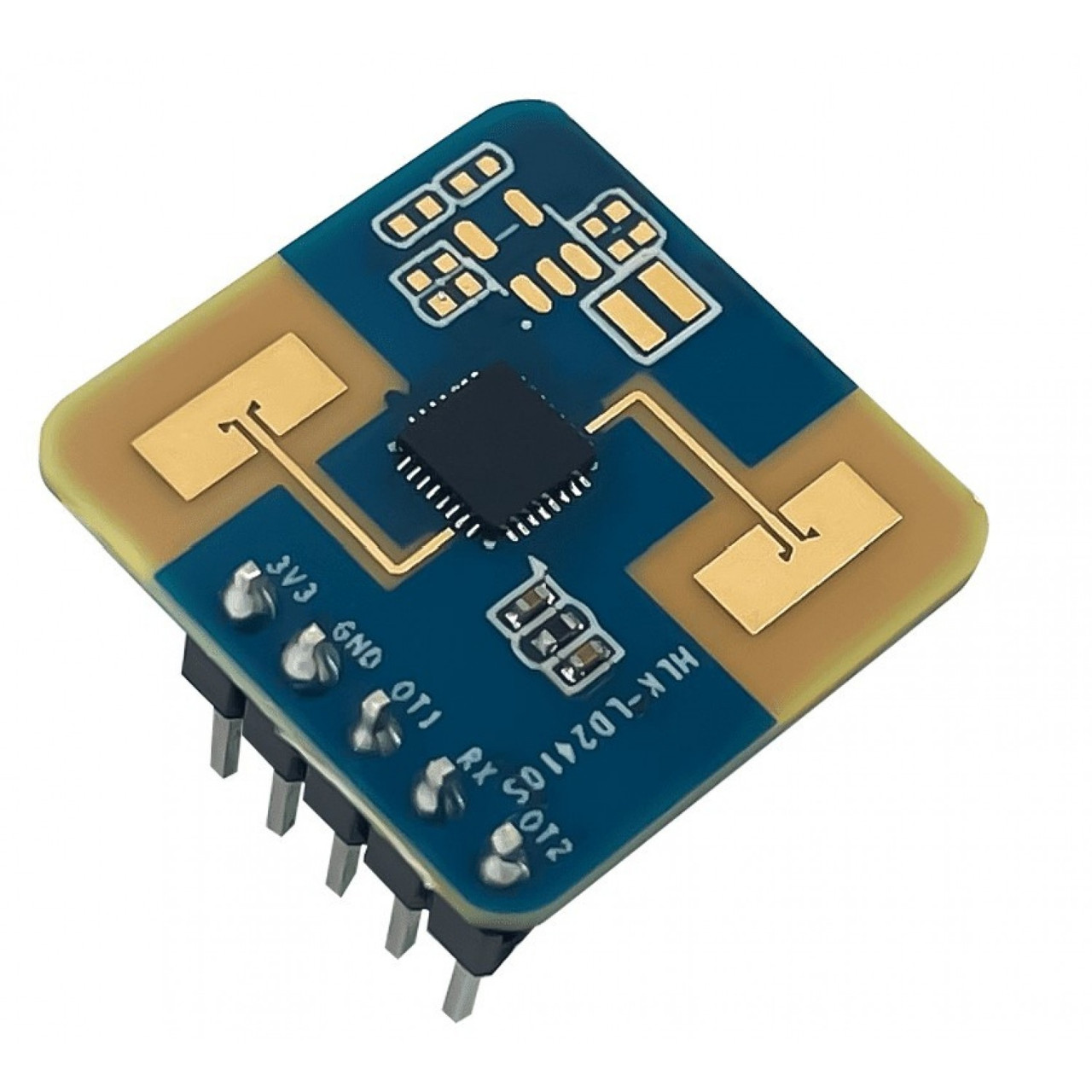 Датчик присутності Hi-Link LD2410S, радарний модуль 24ГГц, виявлення руху і людини, UART/I2C