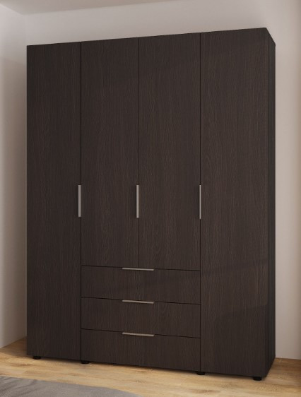 Шафа розпашна з ящиками 4Д3Ш Версаль Фенікс купити в Одесі, Україні, фото 1