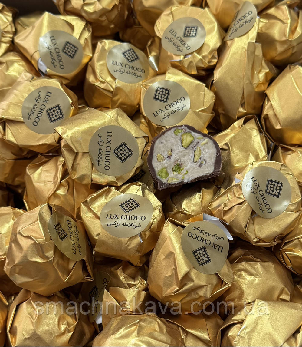 Дубайські цукерки Lux Choco (3106) з фісташкою