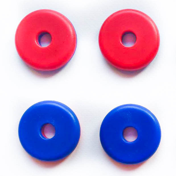 Уцінка! Магнітні кільця (4 шт) є подряпини, фото 1