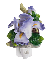 Світильник-нічник настінний у розетку "Ірис" з порцеляни від італійського бренду Pavone