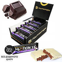 Блок батончиків Go On Nutrition Protein 33%, 24*50 грам - Шоколад
